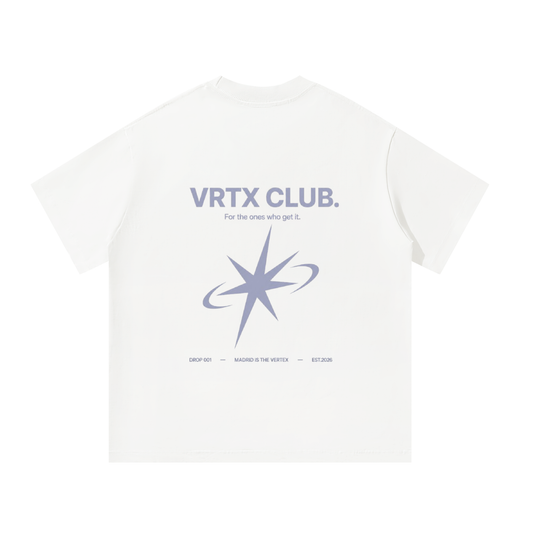 VRTX Close Ones Tee blanca trasera | color:blanco