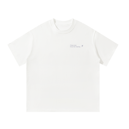 VRTX Close Ones Tee Blanca frontal | color:blanco